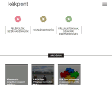Tablet Screenshot of kekpont.hu